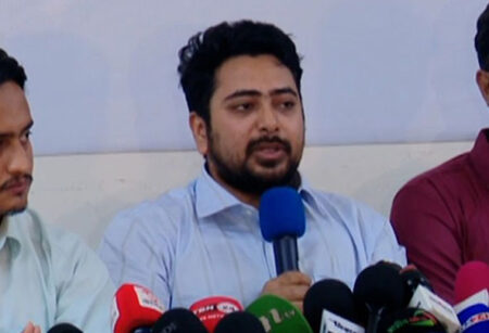 ৩ আগস্ট ‘জুলাই ঘোষণাপত্র’ ও ইশতেহার পাঠ করা হবে: নাহিদ ইসলাম