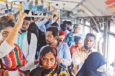 গণপরিবহনে নারী আসনের অপ্রতুলতা
